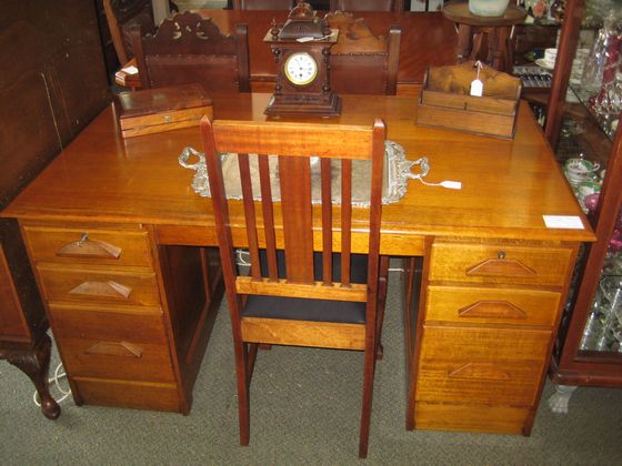 Oak Desk   SOLD